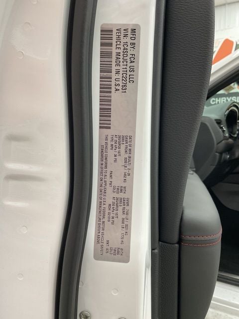 2026 Dodge Durango DURANGO GT PLUS AWD HEMI V8