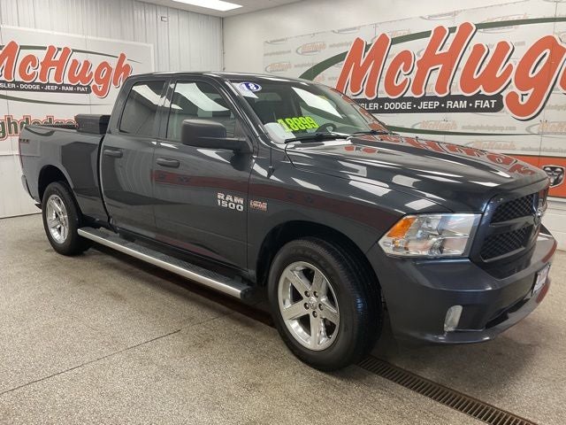 2018 RAM 1500 Express Quad Cab 4x4 6'4' Box