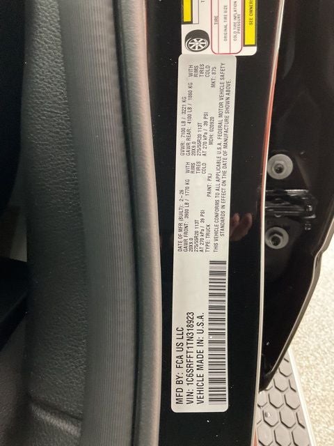 2026 RAM Ram 1500 RAM 1500 BIG HORN CREW CAB 4X4 5'7' BOX