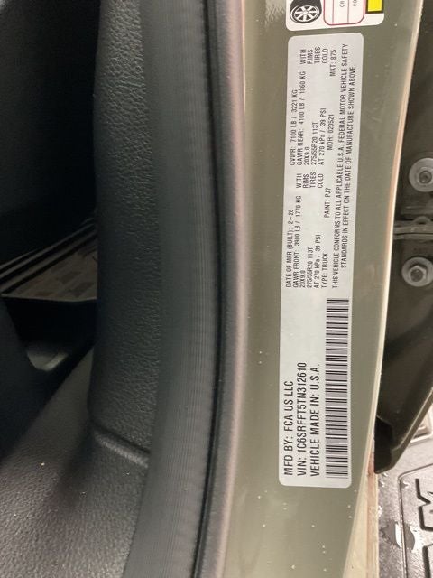 2026 RAM Ram 1500 RAM 1500 BIG HORN CREW CAB 4X4 5'7' BOX