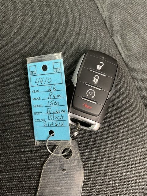 2026 RAM Ram 1500 RAM 1500 BIG HORN CREW CAB 4X4 5'7' BOX