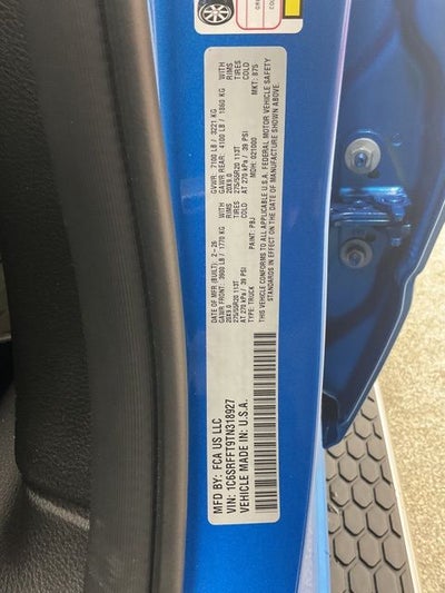 2026 RAM Ram 1500 RAM 1500 BIG HORN CREW CAB 4X4 5'7' BOX