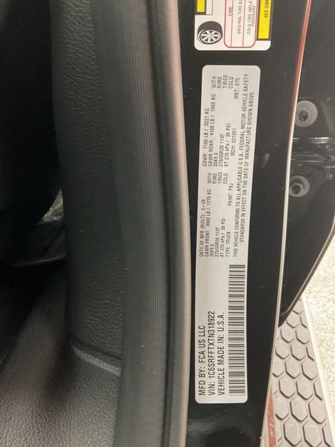 2026 RAM Ram 1500 RAM 1500 BIG HORN CREW CAB 4X4 5'7' BOX