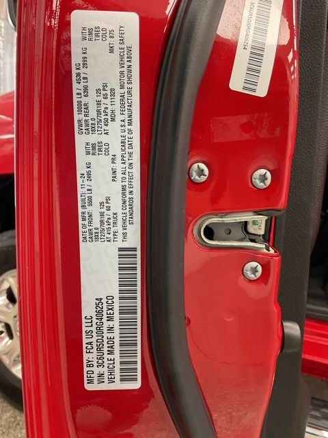 2024 RAM 2500 Big Horn Crew Cab 4x4 6'4' Box